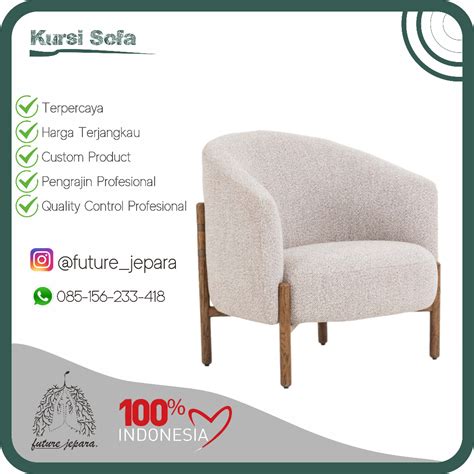 Jual Kursi Sofa Satu Seater Sofa Malas Minimalis Kursi Makan Dudukan