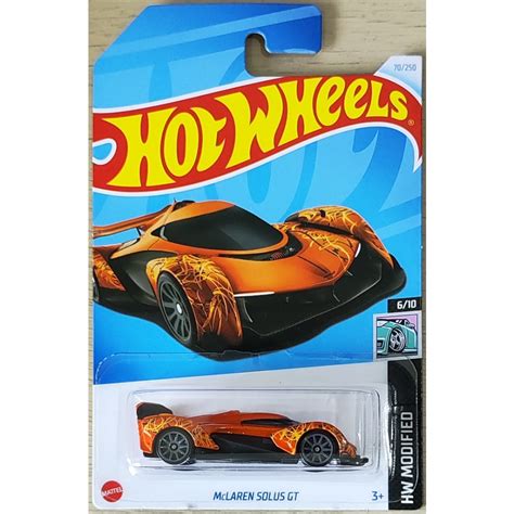 Hot Wheels Mclaren Solus Gt Hw Modified Exotics Shopee Malaysia