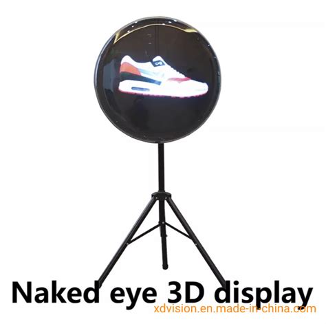 3D LED Fan Holographic Fan Naked Eyes 3D Hologram Fan For Advertising