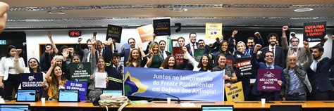 Lançamento da Frente Parlamentar em Defesa dos Animais