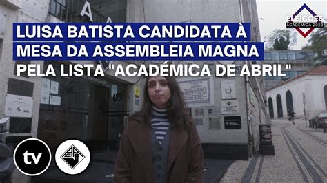 Lu Sa Batista Candidata Mesa Da Assembleia Magna Pela Lista