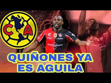 OFICIAL JULIAN QUIÑONES ES NUEVO REFUERZO DEL AMÉRICA YouTube