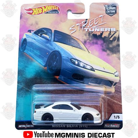 Hot Wheels Nissan Silvia S15 Street Tuners Car Culture Mgminis Diecast