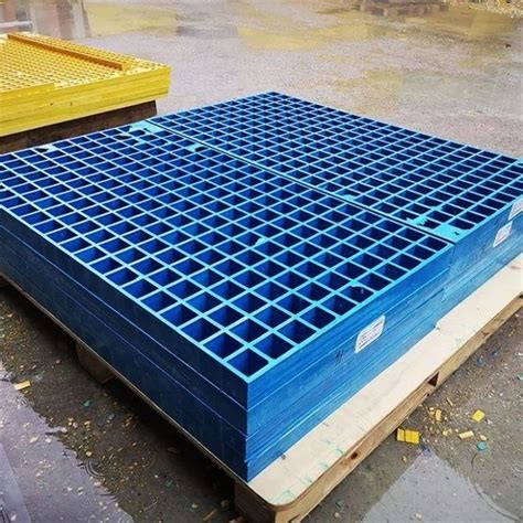 China Fiberglass Plastic Floor Grid Grp Solar Roof Floor Grate Anti