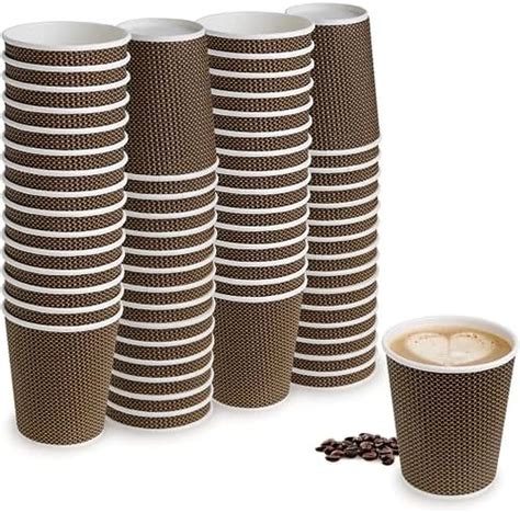 My Home Lighting Store Ripple Hot Cups Without Lids For Coffee And