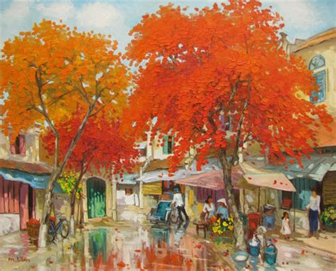 Original Asian Paintings Online Lam Manh Vietnam Artist