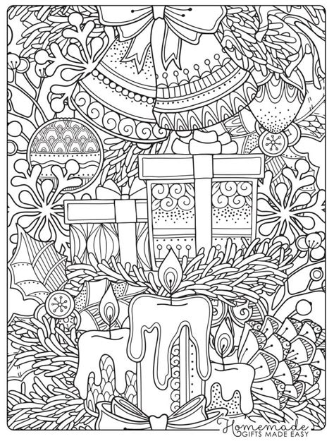 Free Christmas Coloring Pages For Adults In Get All