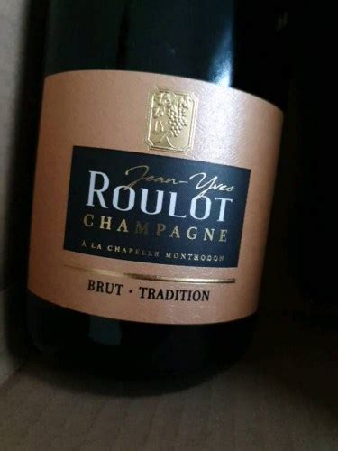 Jean Yves Roulot Brut Tradition Champagne Vivino US