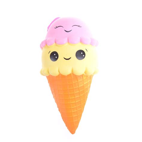 Super Jumbo Ice Cream Cone Double Scoop Kawaii Squishy Charm · Kawaii Squishy Shop · Online