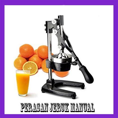 Jual Alat Pemeras Pemerasan Jeruk Manual Besi Stainlees Alat Perasan