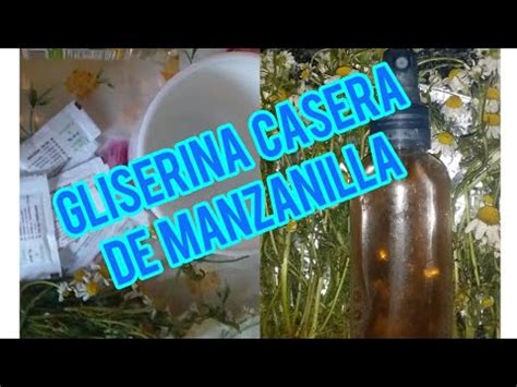 COMO HACER GLISERINA CASERA DE MANZANILLA CON STEVIA PARA HIDRATAR