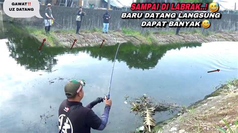 Bikin Heran Pemancing Lain Baru Datang Mancing Udah Dapat Banyak