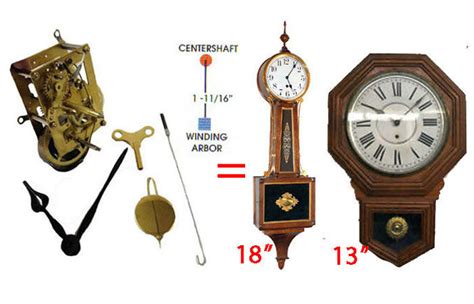 Antique Clock Movement Replacements Clockworks