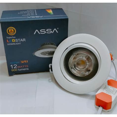 Jual LAMPU LED DOWNLIGHT INBOW ASSA 3000k 12watt Shopee Indonesia