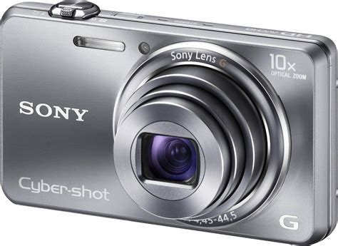 Цифровая фотокамера Sony Cyber-Shot WX100 Silver купить недорого: обзор ...