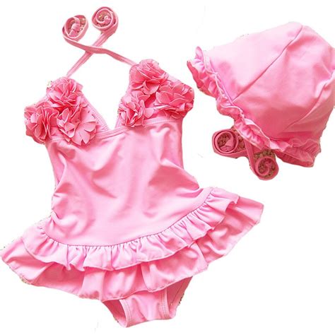 Funny Cartoon Girls Bikini Newly Ruffle One Piece Vicedeal