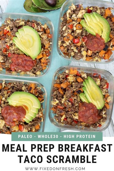 Easy Protein Meals High Protein Meal Prep Paleo Meal Prep Sunday