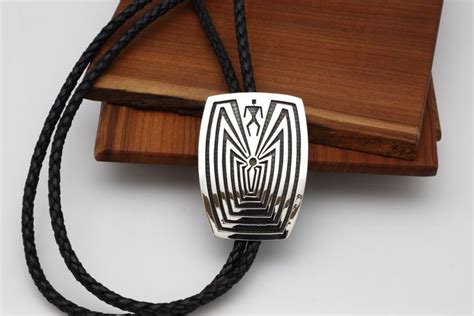 Hopi Man In The Maze Bolo Tie Lema S Kokopelli Outlet Man In The