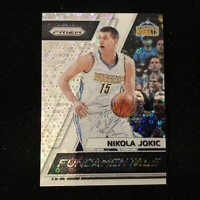 2017 18 Panini Prizm Fundamentals Fast Break Prizms 50 Nikola Jokic