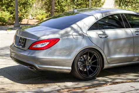 Mercedes Benz CLS550 W218 Grey With Avant Garde M621 Aftermarket Wheels