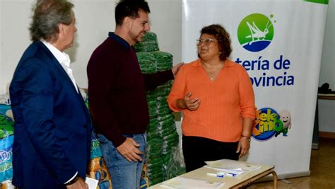 La Lotería bonaerense donó una tonelada de alimentos para la ONG