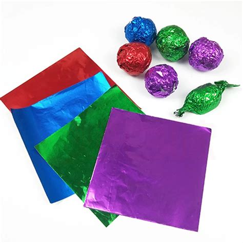 Chocolate Bar Wrapper Foil Aluminum Foil China Supplier Custom Color