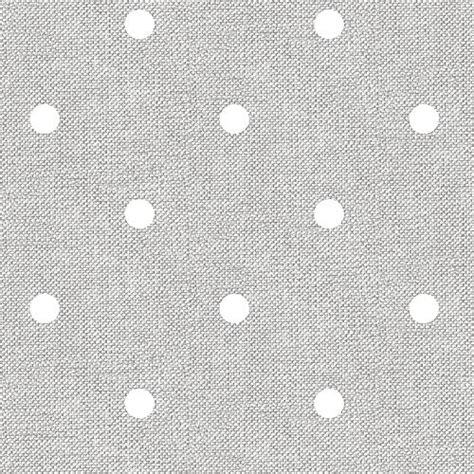 Home Direct Nappe Toile Cir E Pvc Ronde Cm Pois Gris Clair