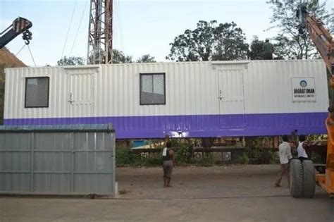 Steel Prefab Portable Office Cabin At Rs 360000 Piece Prefabricated