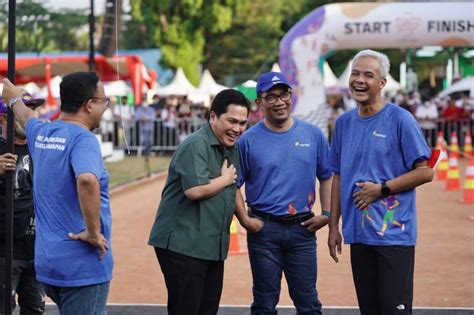 Serunya Erick Thohir Anies Ganjar Dan Ridwan Kamil Ikut Lomba 17