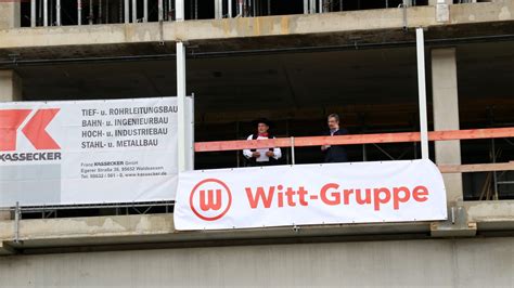 Witt Gruppe Feiert In Weiden West Richtfest F R Das Vierte