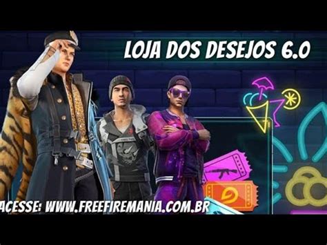 Novidades No Ff Loja Misteriosa 6 0 E Diamante Royale YouTube