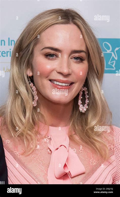 Emily Blunt Attends The 13th Annual America Institute For Stuttering