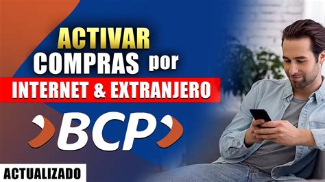 Como ACTIVAR Compras Por Internet BCP ACTUALIZADO YouTube