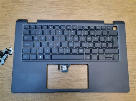 Genuine Dell Latitude P G Palmrest Upper Case Uk Keyboard