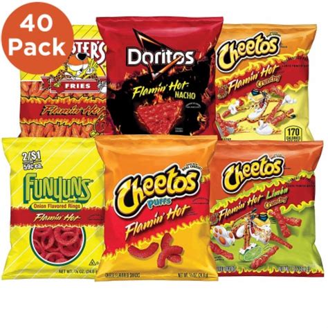 Cheetos Flamin Hot Snacks Variety Pack Ct Kroger