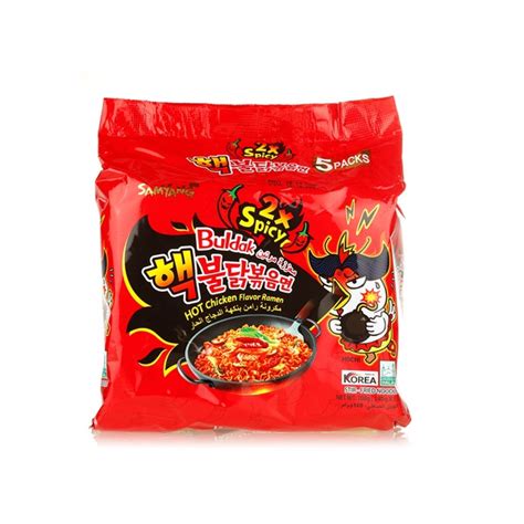 Samyang Buldak Hot Chicken Flavour Ramen 2x Spicy 5 X 140g Price In Uae