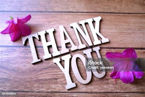 Thank You Always Thank You In Alphabetical Notation Stock Photo - Download Image Now - iStock