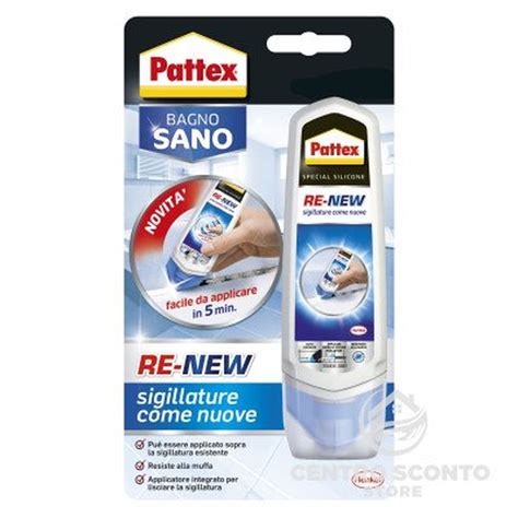 Sigillante Bagno Sano Renew Pattex 8004630917297 Italferramenta