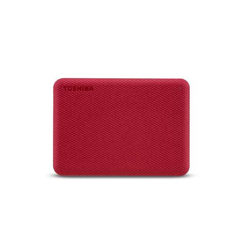 Toshiba Canvio Advance Disco Duro Externo Tb Rojo Trippodo