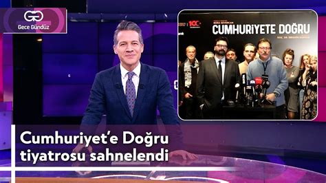 Cumhuriyet E Do Ru Tiyatrosu Sahnelendi Aral K Gece G Nd Z