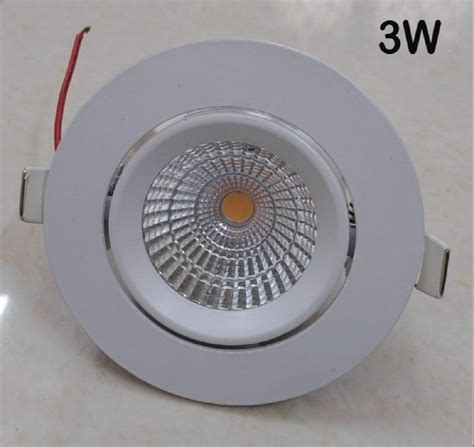 PVC 3 Watt LED COB Light For Indoor Lighting Color Cool White At Rs