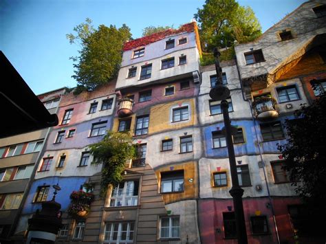 Hundertwasserhaus In Vienna Arquitectura Arte Bonito