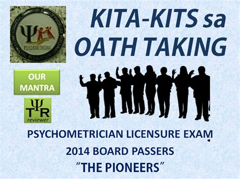 Philippine Psychometricians Licensure Exam Reviewer Tickets For The