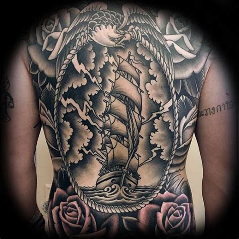 50 Traditional Back Tattoo Design Ideas For Men 2023 Guide