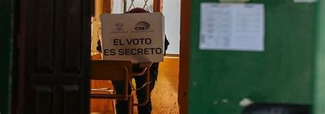 Niegan Supuesto Fraude En Elecciones De Ecuador