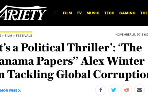 The Panama Papers Alex Winter