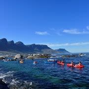 Kaapstad Begeleide Kajaktour Langs De Stranden Van Clifton De Kust