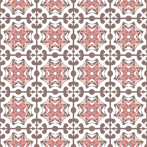 Seamless Vintage Background Victorian Tile In Vector Background