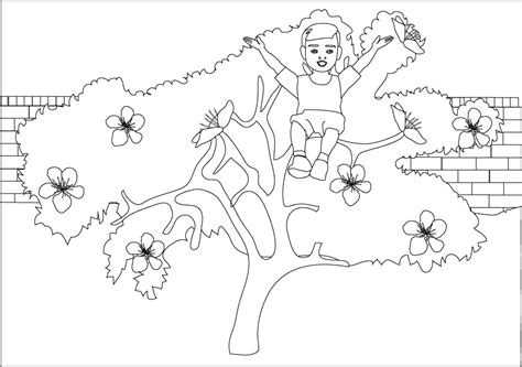 Coloring Pages - The Selfish Giant 4