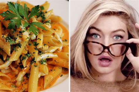 Gigi Hadid Vodka Pasta Batmancell